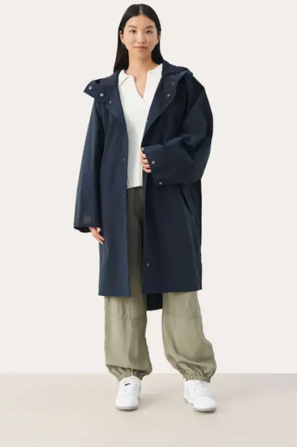 - Emmy takki, dark navy Ulkotakit Ja -Liivit