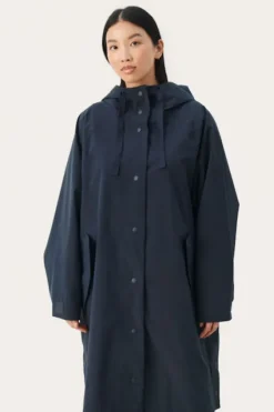 - Emmy takki, dark navy Ulkotakit Ja -Liivit