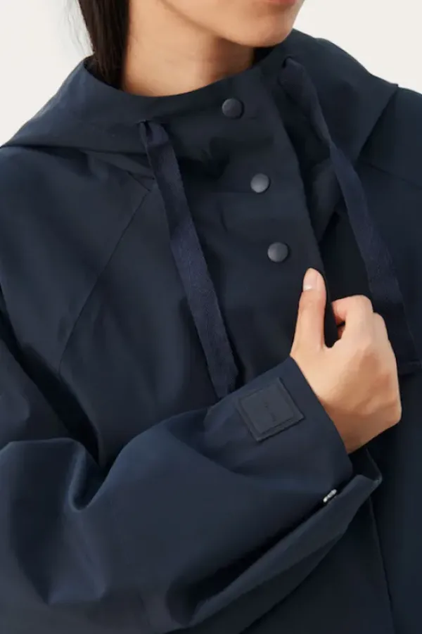 - Emmy takki, dark navy Ulkotakit Ja -Liivit