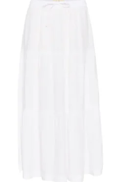 Outlet - Getia pellavahame, bright white Mekot Ja Hameet