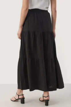 Sale - Getia pellavahame, black Mekot Ja Hameet