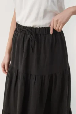 Sale - Getia pellavahame, black Mekot Ja Hameet