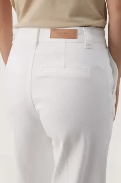 Online - Gianni housut, bright white Farkut Ja Housut