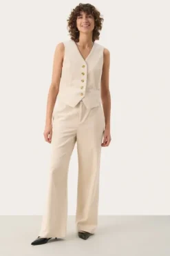 New - Linka liivi vakosamettia, french oak Bleiserit Ja Liivit