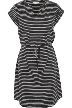 Sale - Mabels mekko, dark navy stripe Mekot Ja Hameet