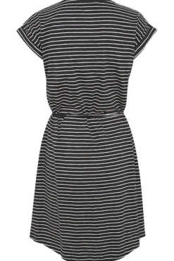 Sale - Mabels mekko, dark navy stripe Mekot Ja Hameet