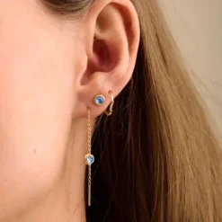 - Blue Hour Earring box, hopea Korvakorut