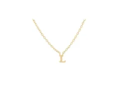 Clearance - Kirjain kaulakoru kulta, A, B, C... Kaulakorut