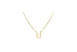 Clearance - Kirjain kaulakoru kulta, A, B, C... Kaulakorut