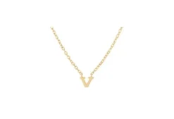 Clearance - Kirjain kaulakoru kulta, A, B, C... Kaulakorut