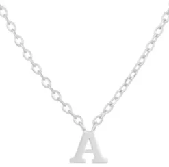 Hot - Kirjain kaulakoru hopea Kaulakorut