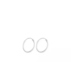 Discount - Micro Plain Hoops, hopea 15mm Korvakorut