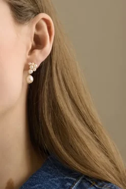 Hot - Ocean Treasure nappikorvakorut, hopea Korvakorut