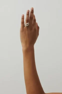 Hot - Rain sormus, hopea Sormukset