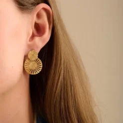 New - Starlight Earrings 30mm, hopea Korvakorut