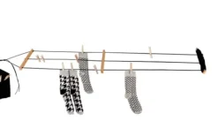 Best - pyykkinaru mustalla narulla Kodinhoito|Kylpyhuonetarvikkeet