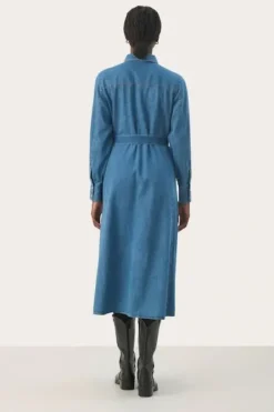 Best Polenka mekko, medium blue denim Mekot Ja Hameet|Uutuudet