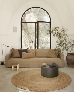 Outlet Pyöreä juuttimatto Matot