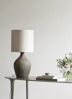 Discount Pöytävalaisin antiikkipullossa, ruskea Valaisimet