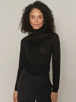 New Relena Donda pooloneule, black Paidat Ja Topit|Neuleet Ja Neuletakit