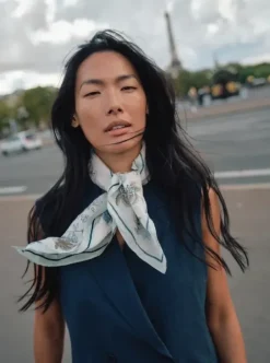 Outlet Saku huivi, ecru Uutuudet