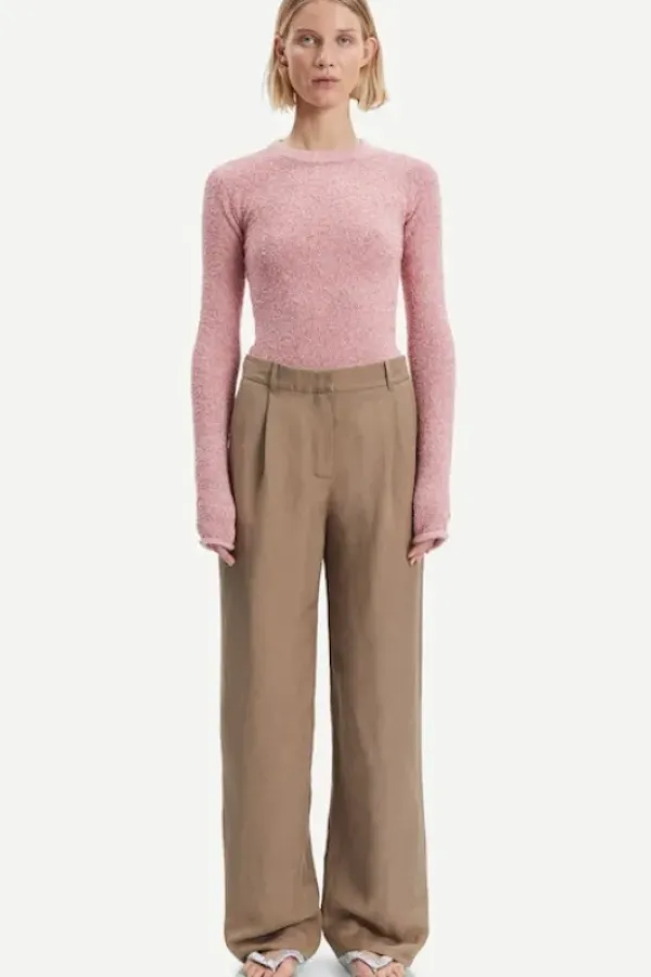 - Agneta housut, dark elmwood Farkut Ja Housut