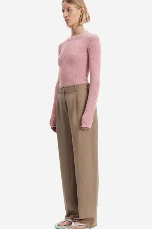 - Agneta housut, dark elmwood Farkut Ja Housut