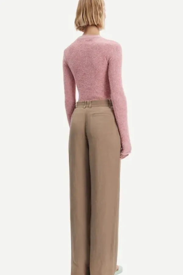 - Agneta housut, dark elmwood Farkut Ja Housut