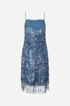 Clearance - Astella mekko, midi blue Mekot Ja Hameet