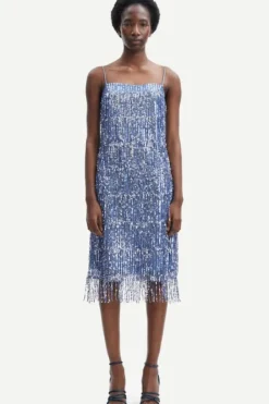 Clearance - Astella mekko, midi blue Mekot Ja Hameet