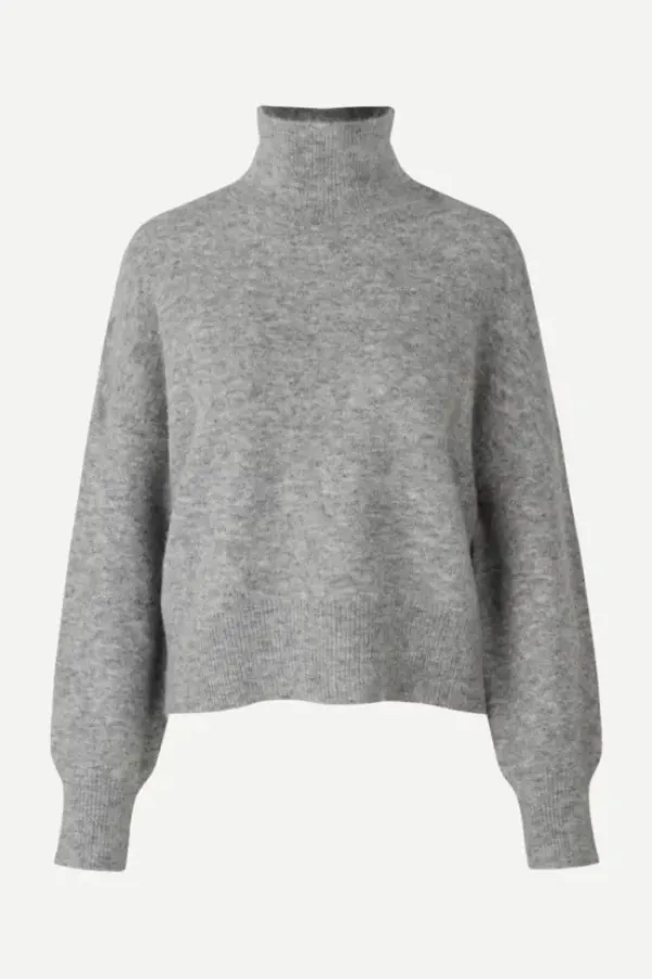 Discount - Nola pooloneule, grey melange Neuleet Ja Neuletakit|Uutuudet