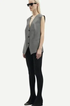 Discount - Saleni liivi, grey melange Bleiserit Ja Liivit|Uutuudet