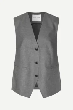 Discount - Saleni liivi, grey melange Bleiserit Ja Liivit|Uutuudet