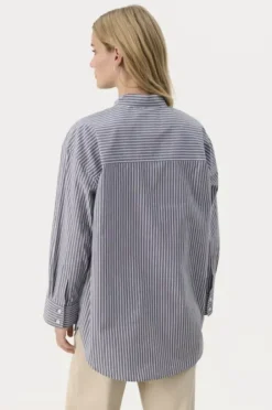 Online Savanna paitapusero, after midnight stripe Paidat Ja Topit|Uutuudet