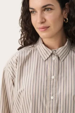 New Savanna paitapusero, neutral twin stripe Paidat Ja Topit|Uutuudet