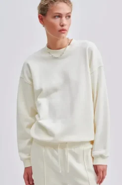 Outlet - Abadell collegepaita, off white Paidat Ja Topit