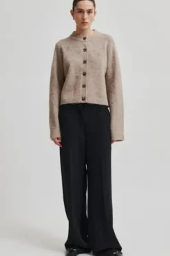 Discount - Fique Classic Trousers, black Farkut Ja Housut|Juhlavaatteet