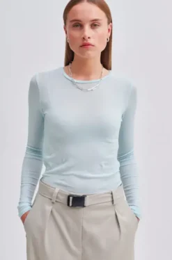 Best - Matima pitkähihainen paita, starlight blue Paidat Ja Topit