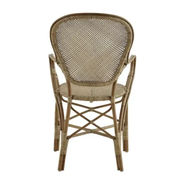 Discount – Rossini rottinkituoli käsinojilla, antique Rottinkihuonekalut