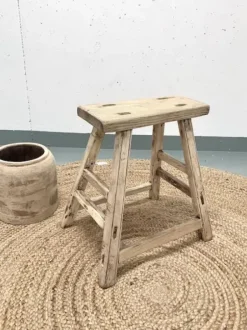 Hot – jakkara suorakaide #840, natural Vanhat Puuhuonekalut