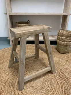 Online – jakkara suorakaide #873, natural Vanhat Puuhuonekalut