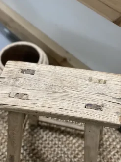 Clearance – jakkara suorakaide #944, natural Vanhat Puuhuonekalut