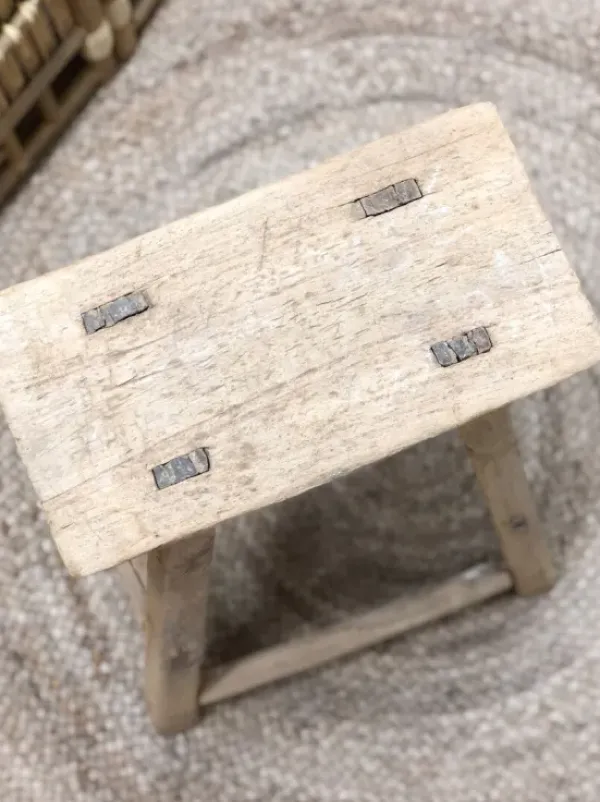 – jakkara #621, natural Vanhat Puuhuonekalut