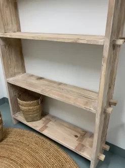 Sale - kapea hylly #846, natural Vanhat Puuhuonekalut