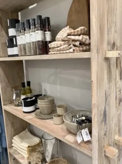 Sale - kapea hylly #847, natural Vanhat Puuhuonekalut