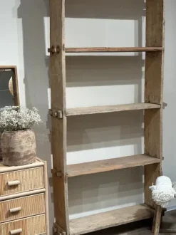 Best - kapea hylly #963, natural Vanhat Puuhuonekalut