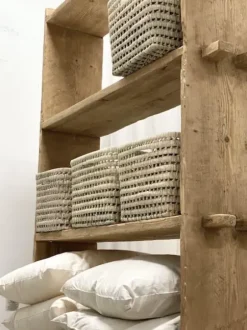 - kapea hylly #556, natural Vanhat Puuhuonekalut