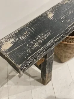 Best – pitkä penkki #538, black Vanhat Puuhuonekalut