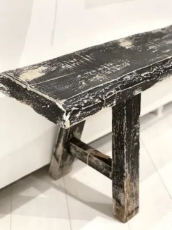 Best – pitkä penkki #538, black Vanhat Puuhuonekalut