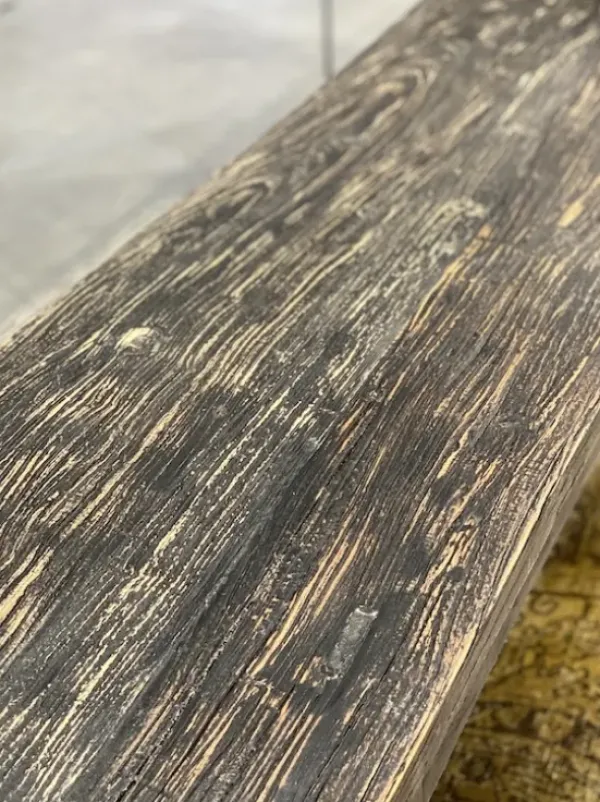 Best - pitkä sivupöytä hyllyllä #722, black Vanhat Puuhuonekalut